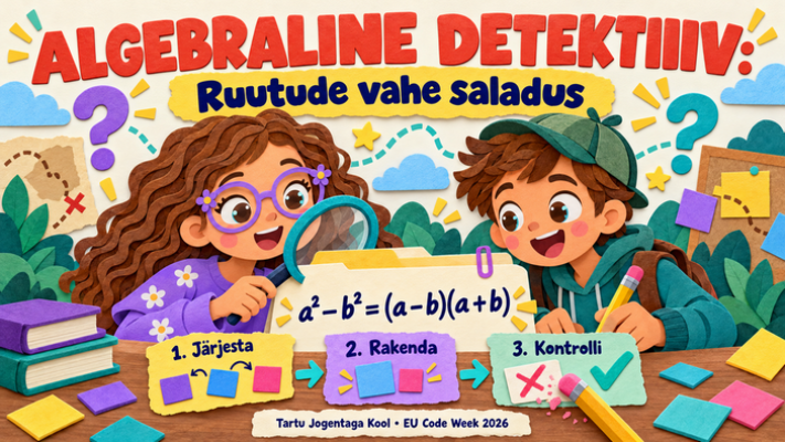 Algebraline detektiiv: ruutude vahe saladus